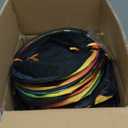 CypherX Outdoor Rainbow Cat Enclosure, 7 in 1 Portable Cat Tents for Outside Cage Free Outside Pet Enclosure Cat Tunnel Outdoor Playground for Indoor Cats and Small Animals