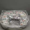 Boppy Nursing Pillow - Firm, Ergonomic U-Shaped Bottle and Breastfeeding Pillow with High Lift for Comfort and Support, Spacious Surface - Pink Garden Flowers