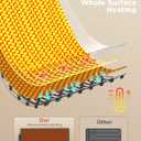 FEPPO Food Warming Mat, (XXL 35x16) Electric Warming Trays for Buffets Party, Fast Full-Surface Heating Mat for Food with 19 Level Adjustable Temperature and 6 Hours Timer, Roll Up Food Warmer