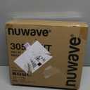 Nuwave Flex Precision Induction Cooktop, 10.25 Shatter-Proof Ceramic Glass, 6.5 Heating Coil, 45 Temps from 100F to 500F, 3 Wattage Settings 600, 900 & 1300 Watts, Black