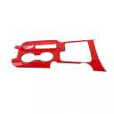 Gear shift selector Panel Cover Trim Bezel For Ford Bronco 2021+ Red Accessories