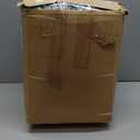 Tudomro 2 Pcs Dark Gray 66'' Outdoor Chaise Lounge Cushion Waterproof Patio Lawn Pool Chaise Lounge Cushion with Headrest Pillow & Ties Weather Fade Resistant Replacement Longue Chair Pad