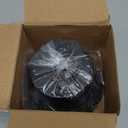 LUMINTURS Modern Wall Sconce Light Fixture,Recessed Wall Lamp,Bedside Reading Lamp,Path/Step Light,Gimbal Hidden On/Off Switch,Circle Aluminum,LED 3W Warm White 3000k,Adjustable&Rotatable Black