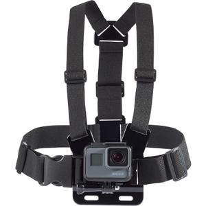 Amazon Basics Adjustable Chest Mount Harness for GoPro Camera, Compatible with GoPro Hero Series, Black
