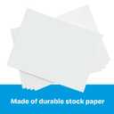 Sax Pen and Ink Sulphite Drawing Paper, 80 lb, 9 x 12 Inches, White, 100 Sheets