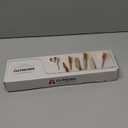 Astercook Knife Set, 13 Pieces Kitchen Knives Set with Healthy Anti-Rust Coating, Dishwasher Safe, Stainless Steel Chef Knife Sets with 6 Blade Guards, Perfect Holiday Gifts for Kitchen (Large, Cream)