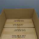 LXLXXL 18 Pack Storage Bins with Lids, Plastic Storage Containers with Magnetic Door, 19 Qt Stackable Clear Storage Box for Home, Office Organizing