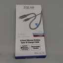 ZGear 6FT Silicone USB-C to Lightning  Cable - Gray
