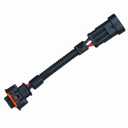 6" MAP Sensor Adapter Harness Connect GM Gen 3 LS1 LS6 LS7 to LS3 LS9 L99 ZR1 L76 LSA, Connect to LS9 ZR1 MAP Sensors 12592525, for GM LS Engines, 6 inches