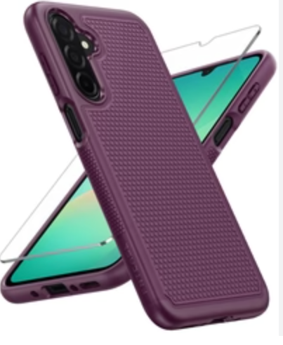 FNTCASE For Samsung Galaxy A26 6.7 Inch Shock Protection Cell Phone Case Sturdy Cover With Non-Slip Texture