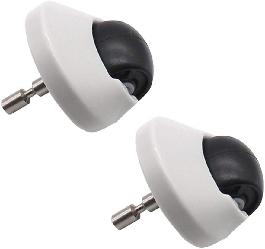 2-Pack Replacement Parts Front Wheel/Caster for Roborock S4 S5 S6 S7 E4 E20 E25 E35 Vacuum