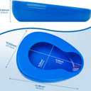 Bed pan Set Includes 30 Super Absorbent Pads, 40 Disposable Liners, and 100 Gloves. These bedpans are Comfortable for Both Women and Men and are Made of Thick, Oversized, Heavy-Duty PP Material