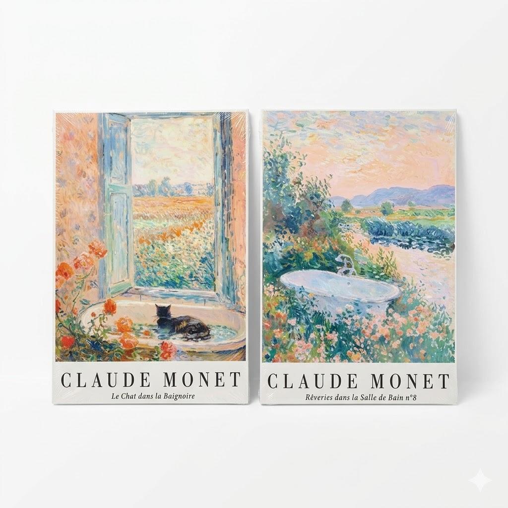 Claude Monet Painting