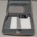 DOMISO Laptop Hard Case 14-14.4 inch Waterproof Shockproof Hard Shell Laptop Sleeve with Handle & Storage Pocket, Compatible with MacBook, HP, Dell,Pink