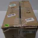 Tessco 4 Sets Gold 7 Arm Floor Candelabra 46.5'' Tall Floor Candle Holders Metal Candle Holders with Acrylic Lampshade Candlestick Centerpiece for Electronic Wedding Home Party Decoration