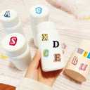 Magazine Letter Stickers Vintage Scrapbook Letters Stickers Small Ransom Alphabet Sticker for Scrapbooking Supplies Journaling Laptop Water Bottle DIY Crafts Junk Journal (letter434)