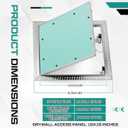 Wesiti 1 Pack 16" X 16" Aluminum Drywall Access Panel, Wall Access Door