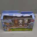 Bluey School Figurine Toys Pack of 4, Articulated Character Toys with Chloe, Rusty, and Calypso Figurines, Small Action Figures for Kids Ages 3+