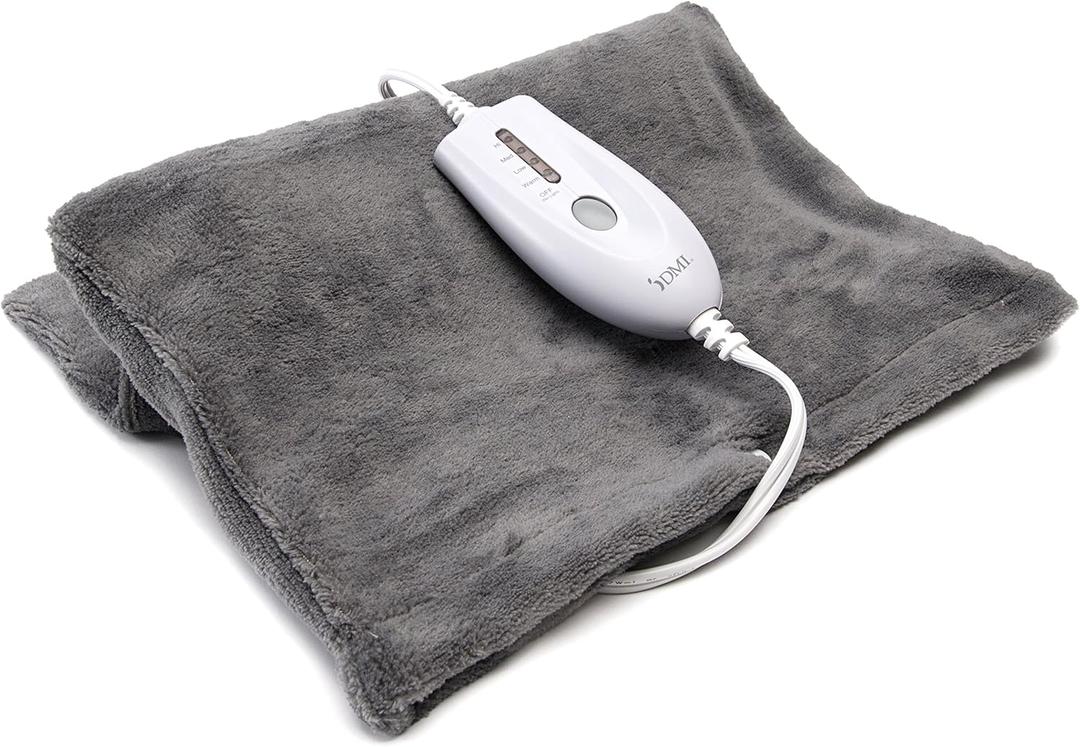 DMI Heating Pad for Pain Relief with 4 Heat Options & Moist Heat for Back Pain Relief, FSA and HSA Eligible, Neck and Shoulders, Muscle Aches, Arthritis, Period Cramps,9ft Cord,14.5 x 12 ',Medium (Small)