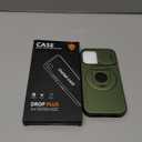 for iPhone 16 Case Magnetic Compatible with MagSafe Wireless Charging with 2 Screen Protectors,16 Case Built-in Kickstand Ring Camera Heavy Duty Protection Military Grade Drop Shockproof Black