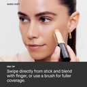 Bobbi Brown Skin Foundation Stick | Portable & Creamy with Medium-to-Full Coverage for Even-Toned Skin (40 Cool Chestnut (Rich brown with red-blue undertones for rich skin))