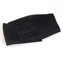 Luxury Oversized Pure Silk Sleeping Mask - Comfortable & Fashionable Eye Cover for Men and Women, Perfect for Travel and Home Use - Weight Breathable - Black