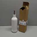 Le Creuset Stoneware Signature Oil Cruet, 20 oz., White