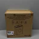 Bonsaii 6 Sheet High Security Micro Cut Paper Shredder, Credit Cards/Mail/Staples/Clips Shredder for Home Use with 4.2 Gallon Bin (C261-D)