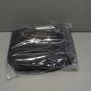 Canvas Tote Bag for Women, 15-Pockets Work Laptop Tote Purse Large Crossbody Nurse Teacher Bible Bag for School Travel Daily | with Strap & Zipper, Multi Compartment, Stand Upright Stably, College Shoulder Bag, Clinical Nursing Bag, Ideal Gift for Women (Medium-14inch, M1.black)