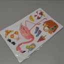Summer Window Clings, 9 Sheet Summer Window Stickers for Glass, 7.9 x 11.8 Inch Each, Window Decorations for Party, Home, Classroom, Office