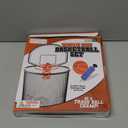 ArtCreativity Mini Basketball Hoop Trash Can Set, Includes Clip-On Hoop with Backboard, Inflatable Ball and Pump, Fun Indoor Basketball Hoop for Kids, Office Toys, Trashketball Classroom Games