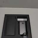 JISULIFE Portable Handheld Fan Ultra2, 9000mAh Max 25 Hrs, 5 IN 1, 100 Speed Turbo Fan Rechargeable 18W Power Bank with Flashlight, Metal Shell Multi-Function Travel Essentials Gifts for Men-Grey