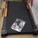 Sperax Walking Treadmill Pad with APP, 3 in 1 Under Desk Treadmill, 400W Low Noise Walking Vibration Pad with Remote Control,Portable Treadmills for Home Office (Black)