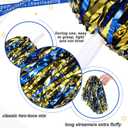 100pcs Metallic Cheerleading Pom Poms Bulk, 25 cm