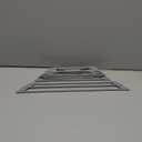 MERRYBOX Triangle Roll Up Dish Drying Rack Over The Sink, 2025 Anti-Rust Sink Drying Rack with Full Silicone Wrapped for Top of Corner, Anti-Slip Organizer for Kitchen (Triangle: 15.75" x 9" x 3")