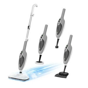Steam Mop - 10-in-1 MultiPurpose Handheld Steam Cleaner Detachable Floor Steamer for Hardwood/Tile/Laminate Floors Carpet with 11 Accessories for Whole Home Use.