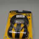 DEWALT DPG15 Hearing Protection Earmuffs with AM/FM Radio, LCD Display, 8 Presets, 3.5mm Aux, NRR 25dB