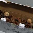 48PCS Rustic Pine Cone Decorations - Large, Medium and Mini Sizes for Table, Tree and Home Decor