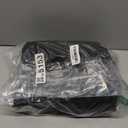 Astylish Women's High Waisted Wide Leg Straight Jeans (18, Black)