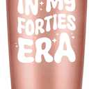40th Birthday Gifts Women 20oz Tumbler, 40th Bday Decorations for Women, Funny 1985 Birthday Gifts for Her Mom Wife Friends Sister, 1985 40 Year Old Gift Ideas