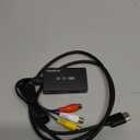 Tengchi RCA to HDMI Converter, Composite to HDMI Adapter Support 1080P PAL/NTSC Compatible with PS one, PS2, PS3, STB, Xbox, VHS, VCR, Blue-Ray DVD Players