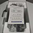 VOSOCO Karaoke Machine with 2 Wireless Microphones, Portable Bluetooth Speaker for Adults Kids, PA Systems Support TWS Echo Adjust TF USB AUX for Home Party Outdoor Travel (T03-2 MICS)