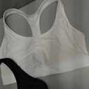 Hanes Womens Sport Compression Racerback Sports-Bra, L