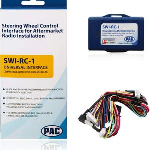 PAC SWI-RC Steering Wheel Control Interface Designed for All Major Radio Brands, Universal Interface SWI-RC1