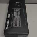 Wireless Keyboard Mouse Combo, Full Size Ergonomic Keyboard with Backlit, Wrist Rest, Calculator, Phone Holder, 2.4Ghz Silent Cordless Rechargeable Keyboard & Mouse for Laptop, PC, Windows, Mac OS (Pink Black)