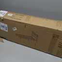 Queen Size Bed Frame with 2-Tier Storage Shelves Headboard, Platform Bed with Charging Station, LED Lights No Box Spring Needed Noise Free