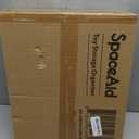 SpaceAid Stuffed Animal Storage Organizer, Wood Animals Zoo Toy Plushies Storage Holder, Large Capacity Plush Toy Cage for Playroom Organization, 15.8" Wide, Natural