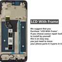 for Motorola G 5G [2025 Version] Screen Replacement for Moto G 5G 2025 Screen Replacement Kit with Frame XT2513V XT2513-1 XT2513-2 LCD Display digitizer Touch Screen Assembly 6.7 inch