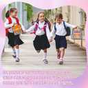 2 x [SAILYLENCEY] 30 Pcs Goodie Bags, Galentines Day Gifts, Valentines For Class, Self-Sealing Treat Bags with Handles & Stand-Up Base for Party Favors, Frosted Window Waterproof for Holiday Gifts (mixed color, Large)