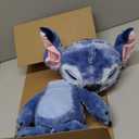 Disney Stitch Just Play Ultimate Interactive 17" Plush Toy, 100+ Sounds & Reactions, Inspired by Disneys Live-Action Lilo & Stitch Film, New Movie Toy for Fans, Girls, Boys, Kids 3 and Up by